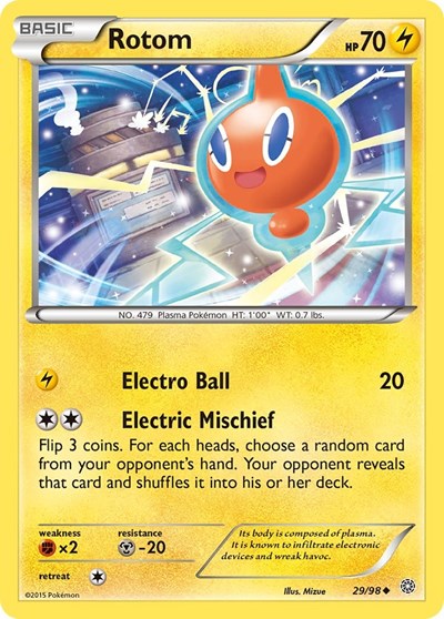 Rotom XY - Ancient Origins 29/98 Uncommon Normal