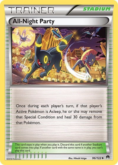 XY - BREAKpoint - Uncommon Normal - All Night Party