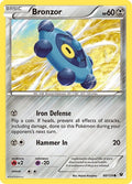 XY - Fates Collide - Common Reverse Holo - Bronzor