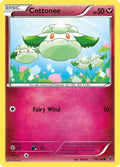 XY - Fates Collide - Common Reverse Holo - Cottonee