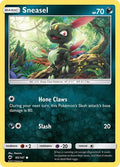 SM - Burning Shadows - Common Reverse Holo - Sneasel