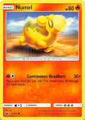 SM - Crimson Invasion - Common Reverse Holo - Numel