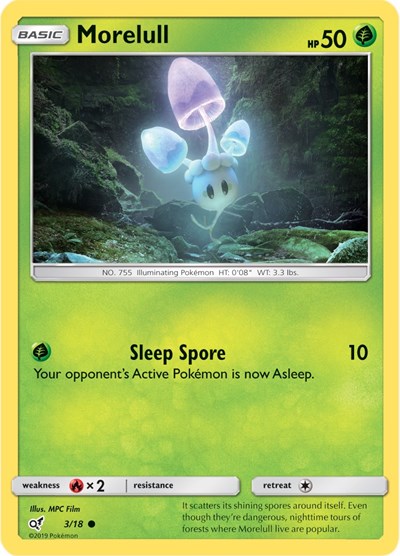 Detective Pikachu - Common Holofoil - Morelull Holo Common