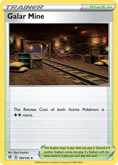 SWSH02: Rebel Clash - Uncommon Reverse Holo - Galar Mine