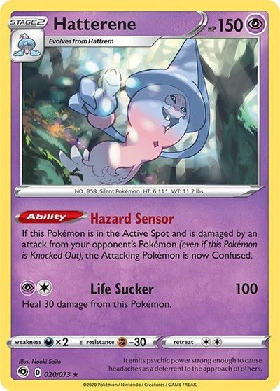 Champion's Path - Holo Rare Holofoil - Hatterene
