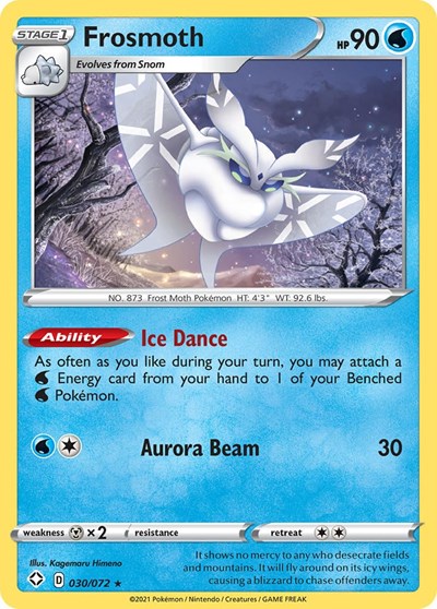 Shining Fates - Holo Rare Holofoil - Frosmoth