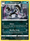 SWSH08: Fusion Strike - Holo Rare Reverse Holo - Galarian Obstagoon