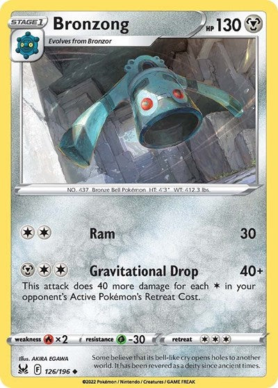 SWSH11: Lost Origin - Uncommon Reverse Holo - Bronzong