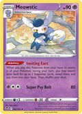 SWSH12: Silver Tempest - Uncommon Reverse Holo - Meowstic