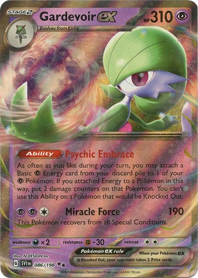 Gardevoir ex - 086/198 SV01: Scarlet & Violet Base Set 086/198 Double Rare Holofoil