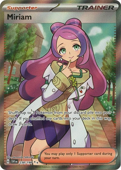 SV01: Scarlet & Violet Base Set - Ultra Rare Holofoil - Miriam 238 198
