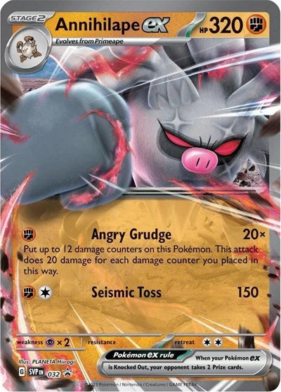 Annihilape ex - 032 SV: Scarlet & Violet Promo Cards 032 Promo Holofoil