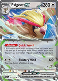 Pidgeot ex SV03: Obsidian Flames 164/197 Double Rare Holofoil