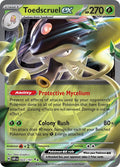 Toedscruel ex SV03: Obsidian Flames 022/197 Double Rare Holofoil
