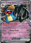 Cofagrigus ex SV04: Paradox Rift 076/182 Double Rare Holofoil