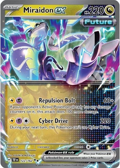 Miraidon ex SV05: Temporal Forces 122/162 Double Rare Holofoil