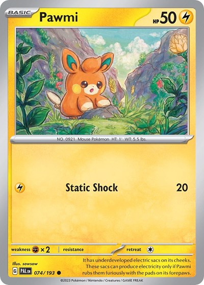 Pawmi (Cosmo Foil) Miscellaneous Cards & Products 074/193 Promo Holofoil