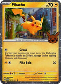 Pikachu - 018/091 (Cosmos Holo) Trick or Trade BOOster Bundle 2024 018/091 Holo Rare Holofoil