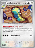 Dudunsparce SV: Prismatic Evolutions 080/131 Rare Holofoil