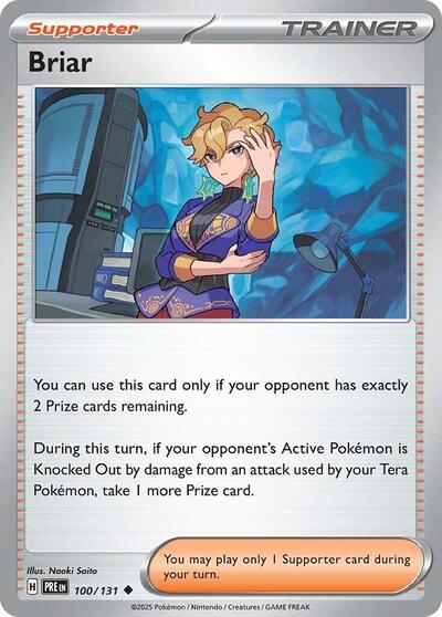 SV: Prismatic Evolutions - Uncommon Reverse Holo - Briar