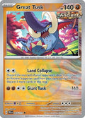 SV: Prismatic Evolutions - Uncommon Holofoil - Great Tusk Master Ball Pattern