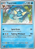 SV: Scarlet & Violet Promo Cards - Promo Holofoil - Vaporeon 168 Cosmos Holo