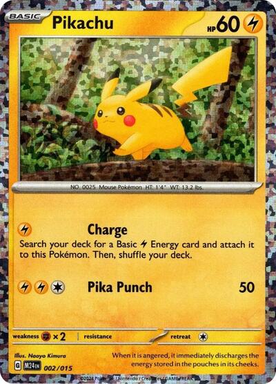 McDonald's Promos 2024 - Promo Holofoil - Pikachu