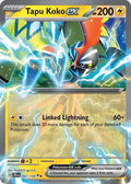 Tapu Koko ex SV09: Journey Together 051/159 Double Rare Holofoil