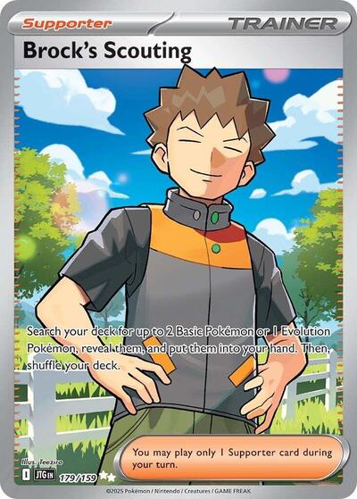Brocks Scouting 179 159 SV09: Journey Together 179/159 Ultra Rare Holofoil
