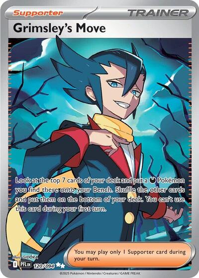 Grimsleys Move 120 094 ME02: Phantasmal Flames 120/094 Ultra Rare Holofoil