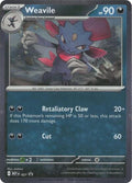 Weavile (Cosmos Holo) ME: Mega Evolution Promo 021 Holo Rare Holofoil