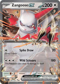 Zangoose ex ME: Ascended Heroes 167/217 Double Rare Holofoil