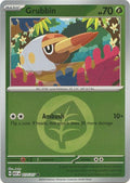Grubbin (Energy Symbol Pattern) ME: Ascended Heroes 017/217 Common Reverse Holofoil