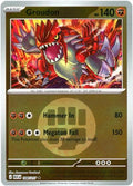 Groudon (Energy Symbol Pattern) ME: Ascended Heroes 108/217 Rare Reverse Holofoil