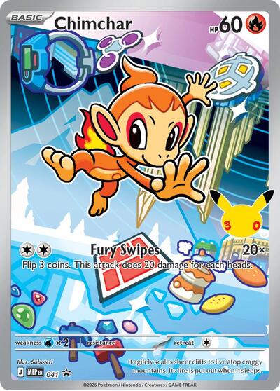 Chimchar - 041 ME: Mega Evolution Promo 041 Promo Holofoil