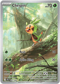Chespin - 087/086 ME04: Chaos Rising 087/086 Illustration Rare Holofoil