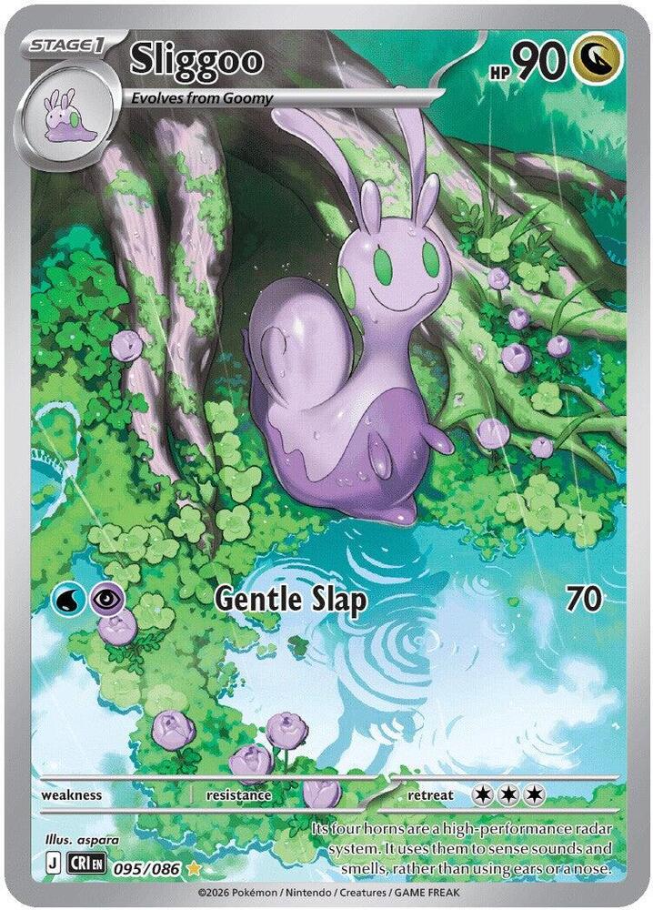 Sliggoo - 095/086 ME04: Chaos Rising 095/086 Illustration Rare Holofoil