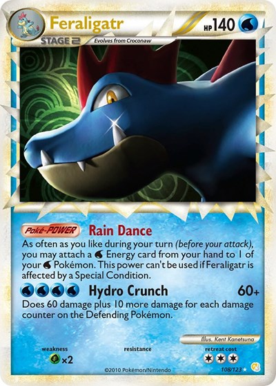 HeartGold SoulSilver - Ultra Rare Holofoil - Feraligatr Prime