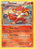 Black and White - Uncommon Reverse Holo - Simisear
