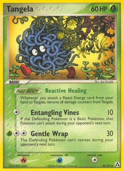 Tangela Legend Maker 44/92 Uncommon Normal